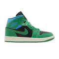 Jordan 1 Mid Lucky Green Aquatone (Women's)