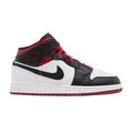 Jordan 1 Mid Gym Red Black Toe (GS)