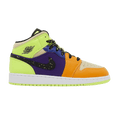 Jordan 1 Mid SE Volt Vivid Orange (GS)