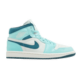 Jordan 1 Mid Chenille Bleached Turquoise (Women's)