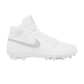 Jordan 1 Mid TD Cleat White Grey Fog