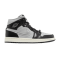 Jordan 1 Mid SE Black Metallic Silver (Women's)