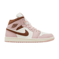 Jordan 1 Mid Pink Oxford Brown (Women's)