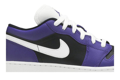 Jordan 1 Low Court Purple Black (GS)