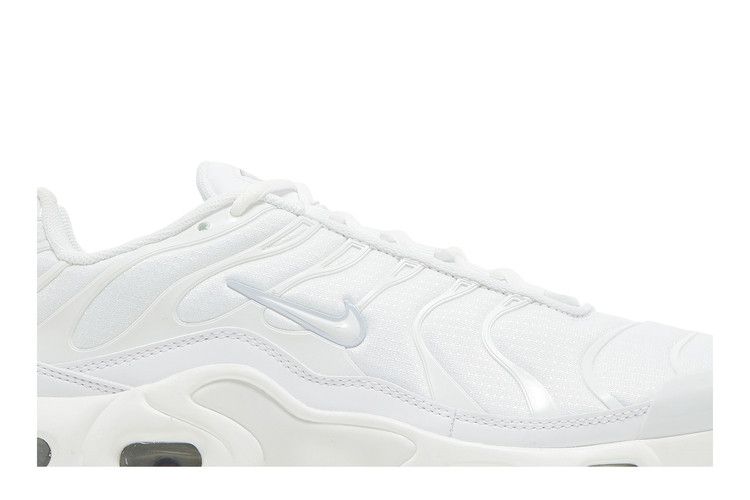 Nike Air Max Plus White Metallic Silver (GS)