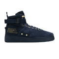 Nike SF Air Force 1 Mid Obsidian Metallic Gold
