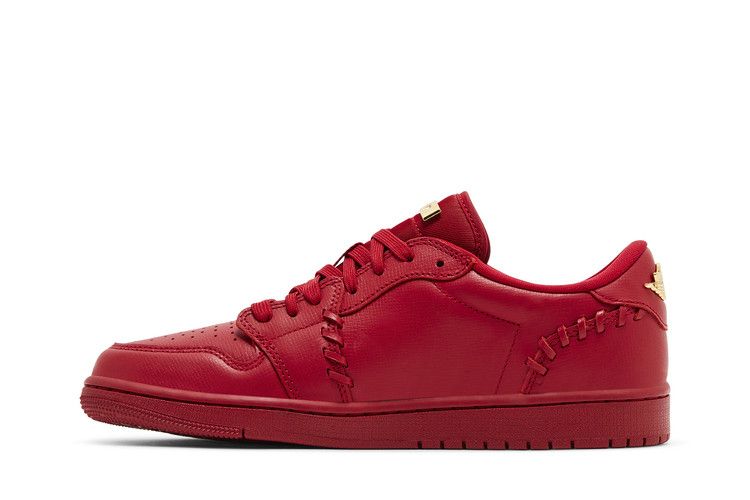 Jordan 1 Low Method of Make Gym Red Metallic Gold (Women's)