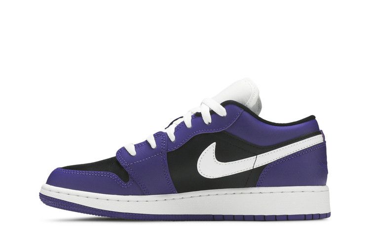Jordan 1 Low Court Purple Black (GS)