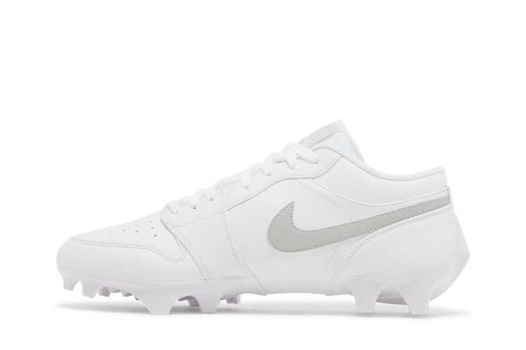 Jordan 1 Low TD Cleat White Grey Fog