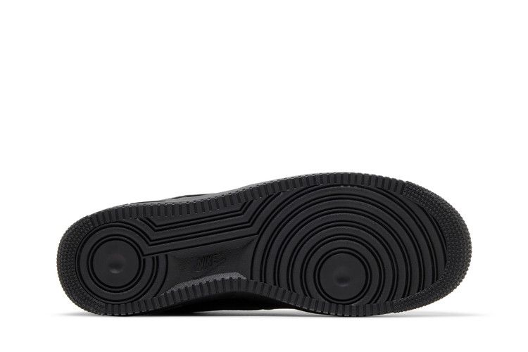 Nike Air Force 1 Low SP Triple Black Perforated