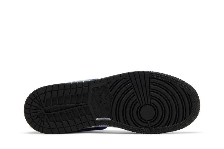 Jordan 1 Mid SE Black White Hyper Jade (GS)