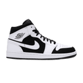 Jordan 1 Mid White Black