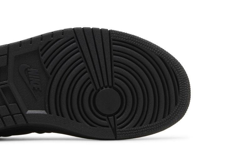 Jordan 1 Low Triple Black Quilted (Women's)