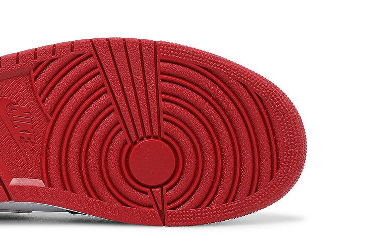 Jordan 1 Mid Gym Red Black White