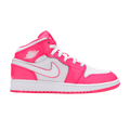 Jordan 1 Mid Hyper Pink White (GS)