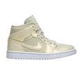 Jordan 1 Mid Goose Feather Yellow (Women's)