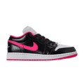 Jordan 1 Low Black White Hyper Pink (GS)