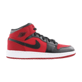 Jordan 1 Mid Gym Red Black (GS)