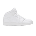 Jordan 1 Mid Triple White (2020) (GS)
