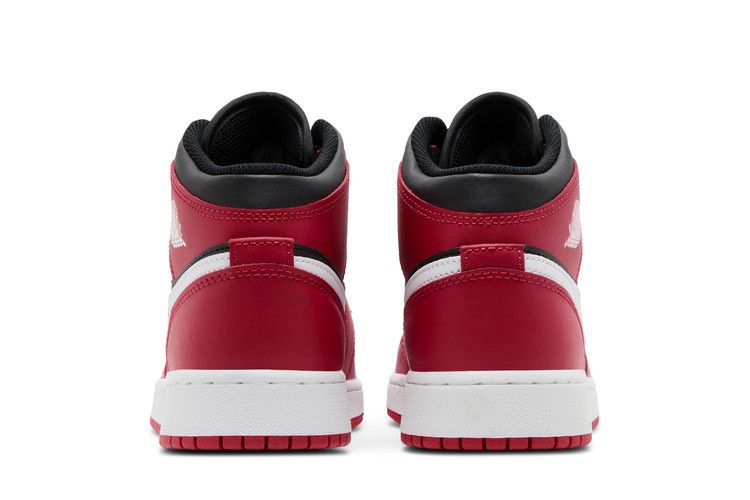 Jordan 1 Mid Gym Red Black White (GS)