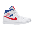 Jordan 1 Mid White Red Royal (Women's)