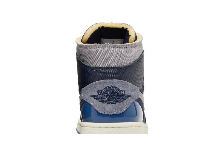 Jordan 1 Mid SE Craft Obsidian French Blue Ashen Slate White