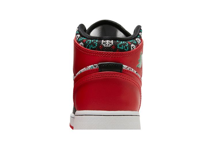 Jordan 1 Mid SE Ugly Christmas Sweater (GS)