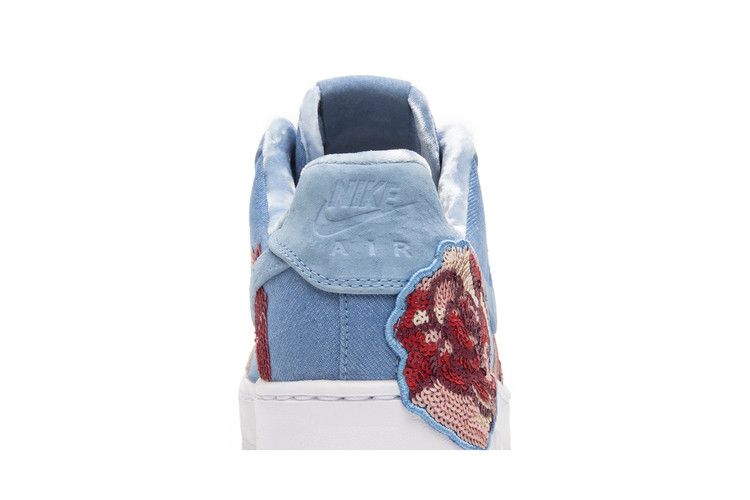 Nike Air Force 1 Upstep Low Denim Rose Sky (Women's)
