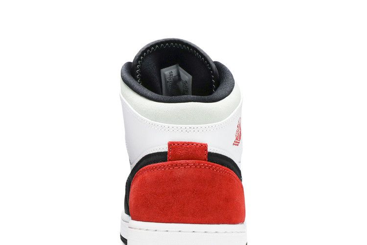 Jordan 1 Mid SE White Black Red Spruce (GS)
