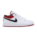 Jordan 1 Low White Gym Red (GS)