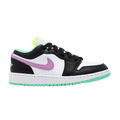 Jordan 1 Low Green Glow Violet Shock (GS)