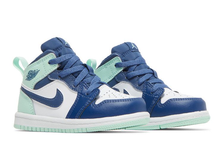 Jordan 1 Mid Mystic Navy Mint Foam (TD)