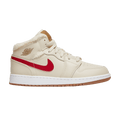 Jordan 1 Mid Utility Fleece Pearl White (GS)