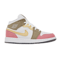 Jordan 1 Mid SE Pastel Vivid Green Grind (GS)