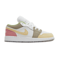 Jordan 1 Low Pastel Grind Vivid Green (GS)