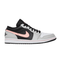 Jordan 1 Low Black Grey Pink