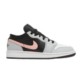Jordan 1 Low Black Grey Pink (GS)