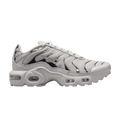 Nike Air Max Plus Light Iron Ore Gym Red Smoke Grey Metallic Silver (GS)