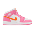 Jordan 1 Mid Pinksicle Safety Orange (GS)