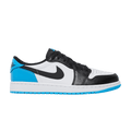 Jordan 1 Retro Low OG Black Dark Powder Blue